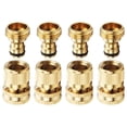 thumbnail image 2 of Mosiee Easy To Connect And Disconnect Quick Connect Solid Brass Standard Ght Brass Female Male Connector Set Garden Hose, 2 of 8