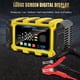 thumbnail image 2 of Cargador de batería, cargador de batería automático inteligente de 12V con digital grande, 2 of 8