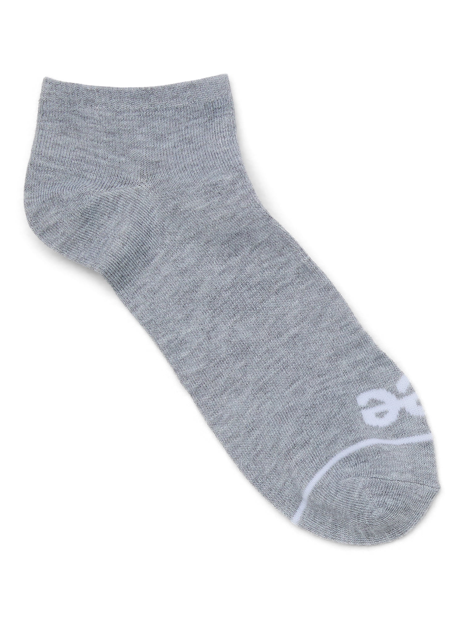 Lee Iconic Originals Men’s No Show Socks, Breathable Heel Socks, 6-12, Heather Grey, 20-Pack