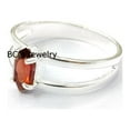 thumbnail image 3 of Solid 925 Sterling Silver Ring For Womens, Natural Garnet Ring Gemstone Unique Handcrafted Ring For Her, 3 of 6