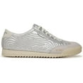 thumbnail image 2 of Sam Edelman Women's Isabel Lace Up Sneaker Soft Silver/Off White 8M, 2 of 5