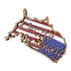 thumbnail image 2 of Decoración Del Día De La Independencia Americana, Adorno De Bandera Americana Pintado A Mano De Madera De Boj Duradero Para Dormitorio Para Puerta ANGGREK Otros, 2 of 8