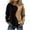 A01-Black-Sweatshirt, variant on Zxlsdmn Women's Sweatshirt Comfy Crew Neck Pullover Tops Trendy Color Block Print Sweatshirts Lightweight Long Sleeve Drop Shoulder Fall Winter Clothes L
