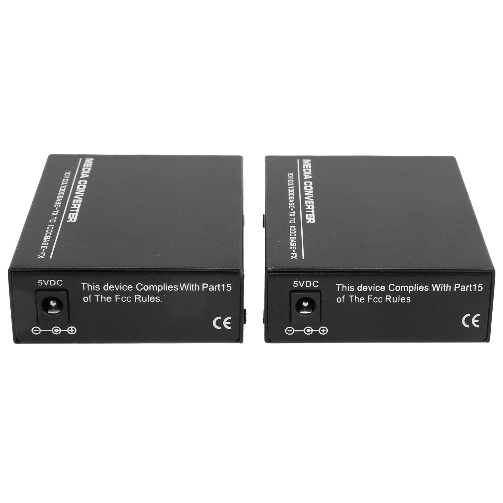 Fiber Media Converter, Durable 1.25G Fiber Optic Transceiver For