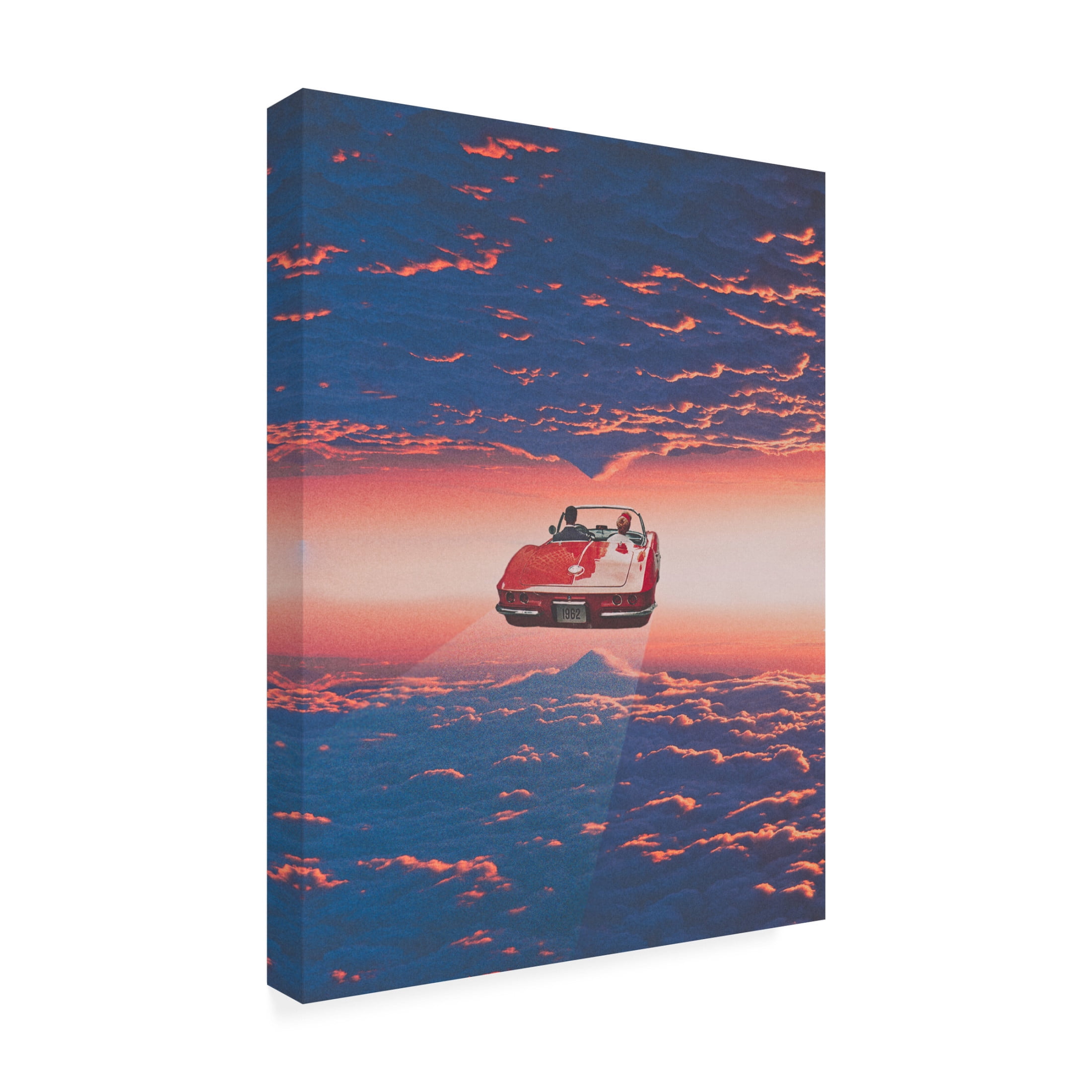 Trademark Fine Art spacerocket art  123 Canvas Wall Art