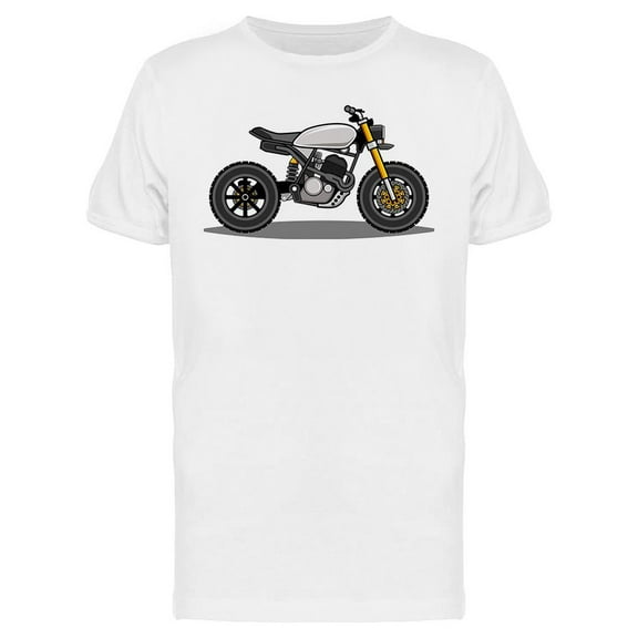 Custom Motorcycle T-Shirt Men -Image by Shutterstock, Male Small