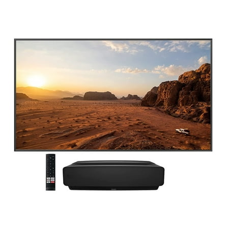 Hisense 100L5G-DLT100B 100-inch 4K Smart Laser TV, Including Hard Screen, with an Additional 3 Year Coverage by Epic Protect (2022)