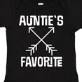 thumbnail image 4 of Inktastic Aunties Favorite Niece Nephew Boys or Girls Baby Bodysuit, 4 of 5