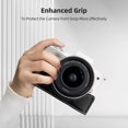 thumbnail image 4 of Portable Camera Protective Case Retro Style Camera Case Holder Carry Bag Opening Bottom Design with Shoulder Strap Replacement for Canon EOS M50/M50 II/M5, 4 of 9