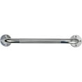 thumbnail image 2 of DMI Silver Knurled Steel Bathtub Grab Bar 16" L 521-1530-0616, 2 of 4