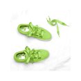 thumbnail image 4 of INSPIRE CHIC Women's 2 Pairs Flat Ribbon Sneaker Canvas Shoelaces Green 110cm/43.3", 4 of 4