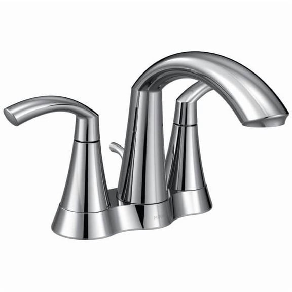 Moen 66172 Glyde Two Handle Bathroom Faucet Chrome