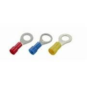 The Best Connection JTT2022H 8.38 in. Heavy Duty Vinyl Ring Terminal - 4 Piece