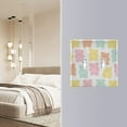 thumbnail image 4 of Yayeee Toggle Light Switch Wall Plate 3-Gang 6.37"x4.48" Decorative Outlet Cover, Cute Gummy Bears Pattern, 4 of 7