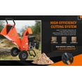 thumbnail image 3 of EFCUT C30 LITE 7 HP 212cc Gas Powered Wood Chipper Shredder, 3 in Max Capacity, Compact Design 84.4 lb New, 3 of 10