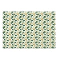 thumbnail image 1 of Irish Cutting Board, Happy St. Patrick's Day Concept Pattern with Traditional Holiday, Decorative Tempered Glass Cutting and Serving Board, Large Size, Green Yellow White, by Ambesonne, 1 of 1
