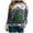 Grey, variant on Futezty Christmas Sweatshirt for Women 2024 Funny Plus Size Print Sweatshirts Crewneck Long Sleeve Xmas Holiday Tops