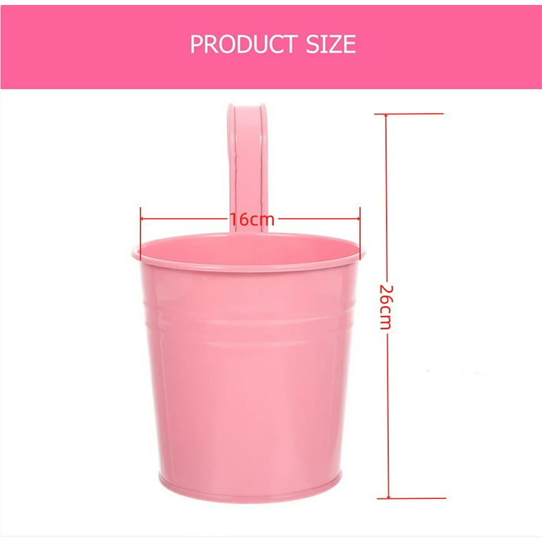 12 Pieces Meaty Small Bucket Toy Iron Bucket Flower Pot With Handle,  Succulent Flower Shop - AliExpress