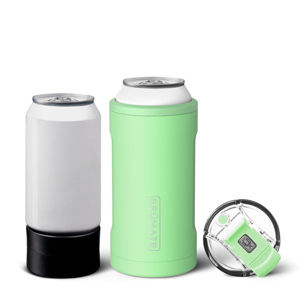 Enfriador de latas aislante BrüMate Hopsulator Trio 3 en 1 Kiwi