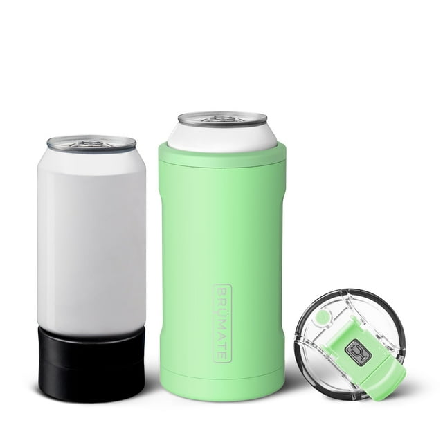 Enfriador de latas aislante BrüMate Hopsulator Trio 3 en 1 Kiwi