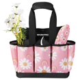 thumbnail image 1 of Bolsa de jardín WORKPRO Floral Oxford rosa de 30 x 30 x 15 cm, 1 of 7
