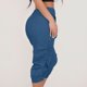 thumbnail image 5 of Gibobby pantalones yoga Pantalones cargo para mujer Pantalones cargo con bolsillo Pantalones de jogging de cintura alta Pantalones de verano de color sólido Pantalones de ocio (Azul marino, M), 5 of 5