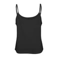 thumbnail image 5 of BLOCLOALO Tank Tops for Women Womens Blouses Casual Tank Top for Women Adjustable Spaghetti Strap Camisole Scoop Neck Sleeveless Top S 3Xl Tunic Tops Loose Tank Tops for Women Trendy Tops Black L, 5 of 9