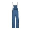 thumbnail image 6 of IROINNID Women's Casual Stretch Denim Bib Overalls Pants Pocketed Jeans Jumpsuits, 6 of 6