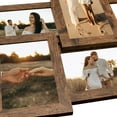 thumbnail image 3 of Classic Gallery Display Multi Photo Frame 12 Openings Picture Frames 4"x6" Collage Gold, 3 of 7