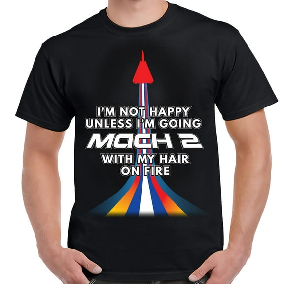MACH 2 With My Hair On Fire F-14 Tomcat Shirt-4XL
