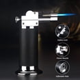 thumbnail image 3 of FYROXIA Dual Flame Torch Lighter - High-Intensity Double Jet Welding Tool with Wind-Resistant Blue Flame, Heavy-Duty Metal Igniter for Soldering and DIY (Butane Not Included), 3 of 12