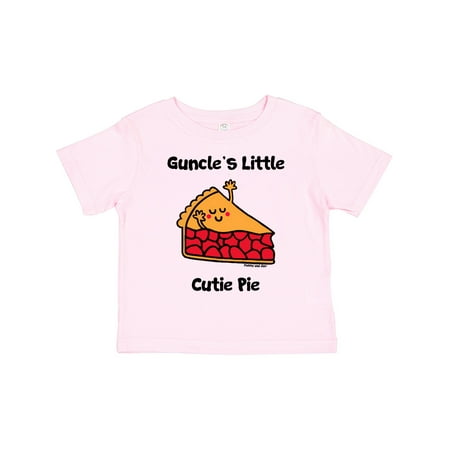 

Inktastic Guncle s Little Cutie Pie Gift Toddler Boy or Toddler Girl T-Shirt