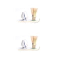 thumbnail image 4 of Yuarrent 1 Juego de Matcha Kit elegante japonés herramientas de cocina de té cómodos accesorios de té para mezclar polvo negro Type1 NO1, 4 of 6