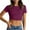 A01 Wine, variant on bnaln Womens Summer Tops Casual Basic T Shirts Y2K Crop Tops Trendy Drawstring Crewneck Short Sleeve Tshirts Slim Fit Tees Tunic Blouse Going Out Top Streetwear Beach Vacation Clothes