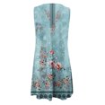 thumbnail image 6 of Aloohaidyvio Dresses for Women,Women Fashion Printed Casual Round-Neck Sleeveless Long Dress, 6 of 6
