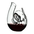 thumbnail image 2 of Riedel Decanters Crystal 1.5 Quart Fatto A Mano Curly Decanter, 2 of 2