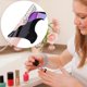 thumbnail image 2 of 1 roll/300 pcs round lace design hard card nail art sticker nail extension guide self-adhesive tips, 2 of 5