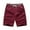 Wine^, variant on Jjayotai George Shorts Men Above the Knee, Men's Shorts, Casual Classic Fit Drawstring Summer Beach Shorts with Elastic Waist and Pockets, Mens Cotton Shorts