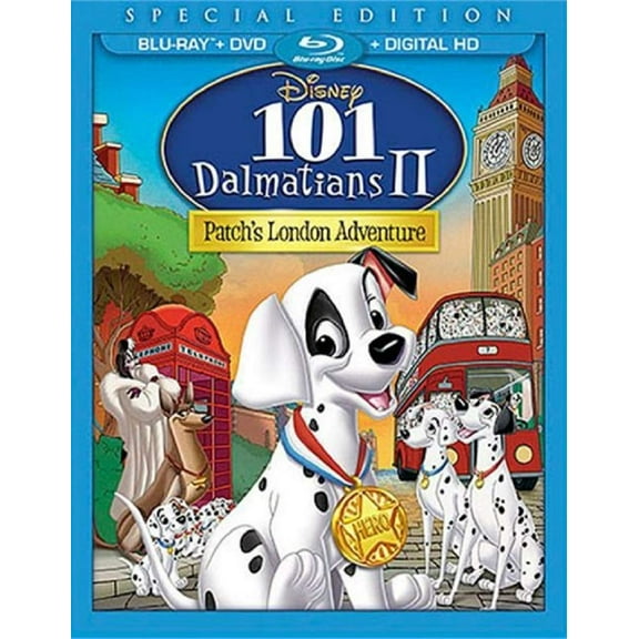 101 Dalmatians II: Patch's London Adventure [Blu-ray] NEW