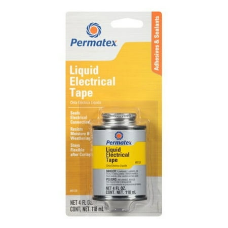 Permatex 92224 Liquid Vinyl Electrical Tape 4 oz