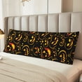thumbnail image 5 of Halloween Body Pillow Cover, Halloween Skeleton Spider Halloween Decorations Body Pillow Cases with Zipper Soft Smooth Skin Friendly Long Pillow Case 20x54 inches, 1Pcs, 5 of 6