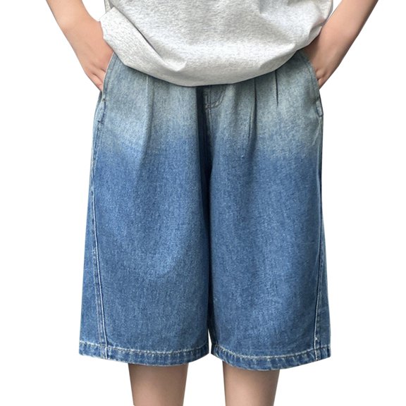 XIYNBAOK 3t Boy Shorts Cool Shorts for Boys Dress Shorts Deportivos Para Mujer Seamless Shorts Toddler Boys Clothes 2t Soccer Clothes for 8-12 Teen, Blue 10-11 Years