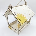 thumbnail image 4 of Naierhg 1 Set Decorative Feeder Cage Crack Resistant All Match DIY Graffiti Mini Bird House Garden Decor, 4 of 8