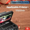 thumbnail image 2 of ZNER S5830dn Drum Unit Compatible for Dell Drum S5830dn Work with S5830dn Printer 1- Pack, 2 of 7