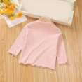thumbnail image 4 of 18-24 Months Toddler Girls T-Shirts Tee,Long Sleeve Cute Shirts for Girls Mock Neck Fall Winter Clothes Daily Casual Tops for 6 12 18 24 Months 2T 3T 4T 5T Kids Girls Clothes, 4 of 9