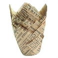thumbnail image 2 of 50Pcs Newspaper Tulip Cupcake Liners, Muffin Tins Liners, Medium Size Heat and Oil Paper Cups, Natural Wood Pulp, Greaseproof, Waterproof, Non-Toxic - Ideal for Multiple Occasions, 2 of 5