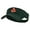 Dk Green, variant on Candy Corn Monster Embroidered Cotton Twill Sun Visor - Dk Green OSFM