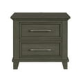 thumbnail image 4 of Picket House Furnishings Henrik 2-Drawer Nightstand with USB in Grey, 4 of 10