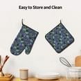thumbnail image 6 of Bingfone Magic Toads in Hats Print Oven Mitts Pot Holders Set 2 PCS for Kitchen for Cooking Grilling Baking BBQ Pot Holders Cook Essentials, 6 of 7
