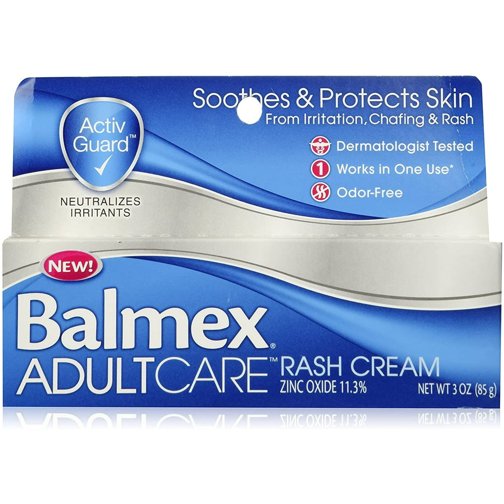 Balmex Adult Care Rash Cream, 3 oz